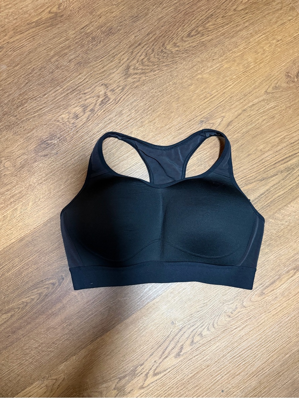 Gymshark Black Racerback Sports Bra - Comfort Support